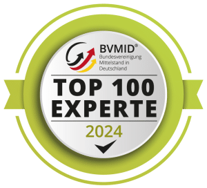 BVMID: Siegel für Top 100 Experten 2024